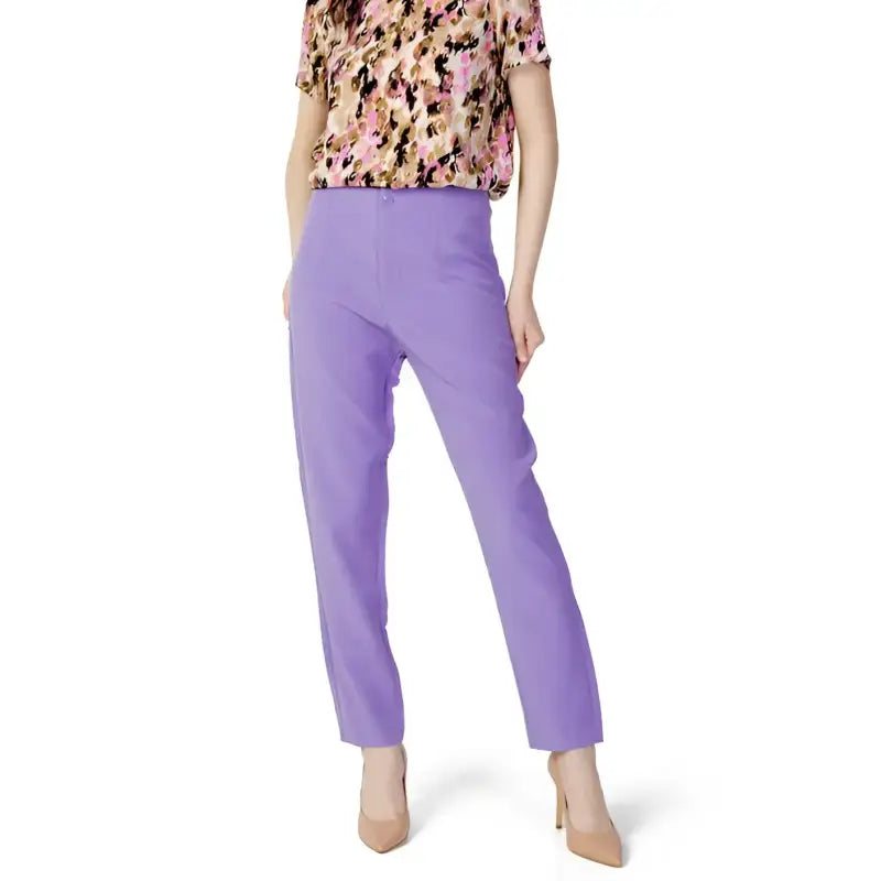 Only Pantaloni Donna liliac
