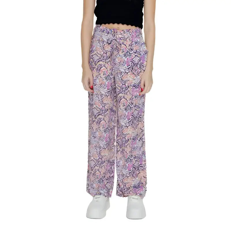 Only Pantaloni Donna liliac 38