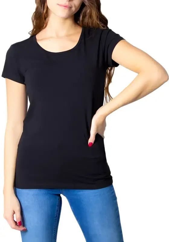 Only T-Shirt Donna black