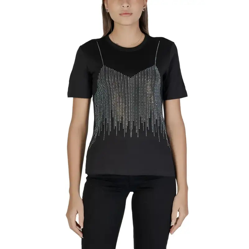 Only T-Shirt Donna black
