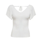 Only T-Shirt Donna - white / M - Abbigliamento T-shirt