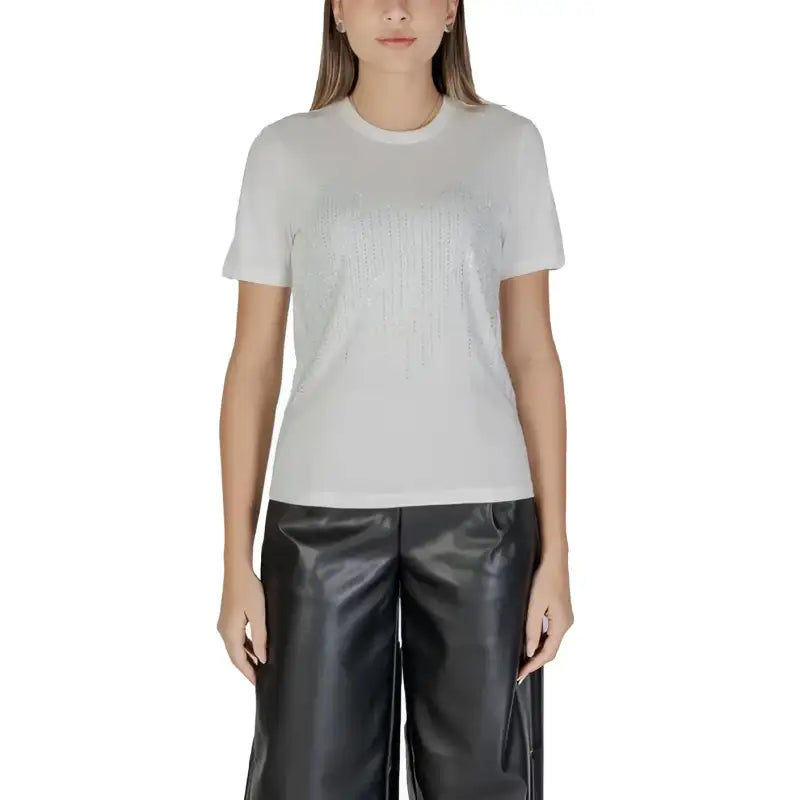 Only T-Shirt Donna white