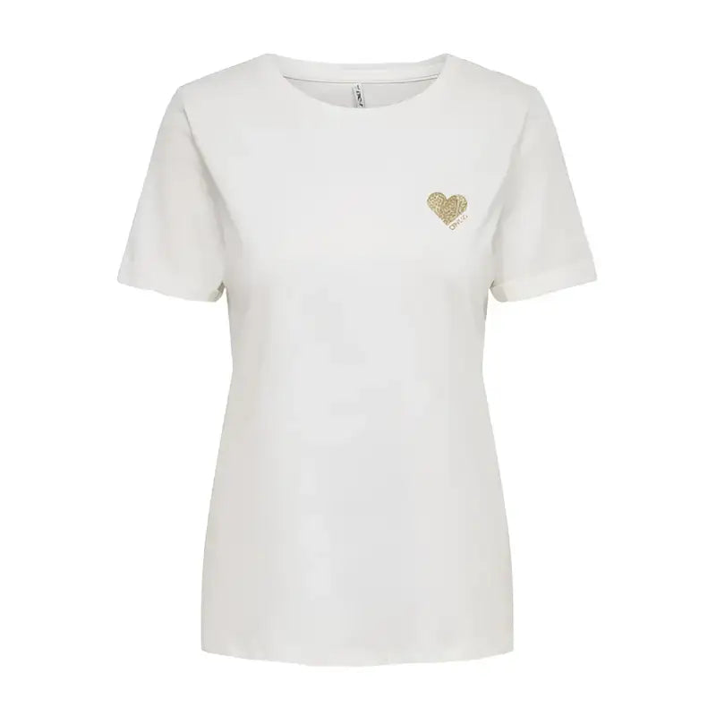 Only T-Shirt Donna white