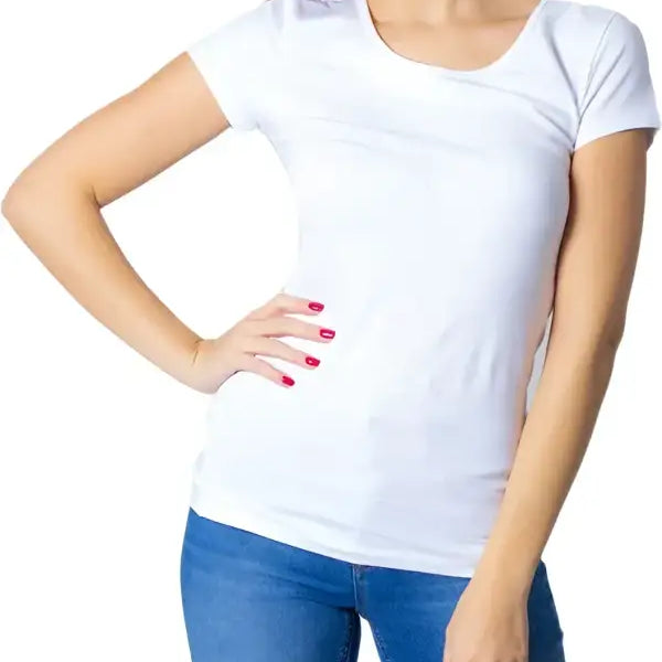 Only T-Shirt Donna white