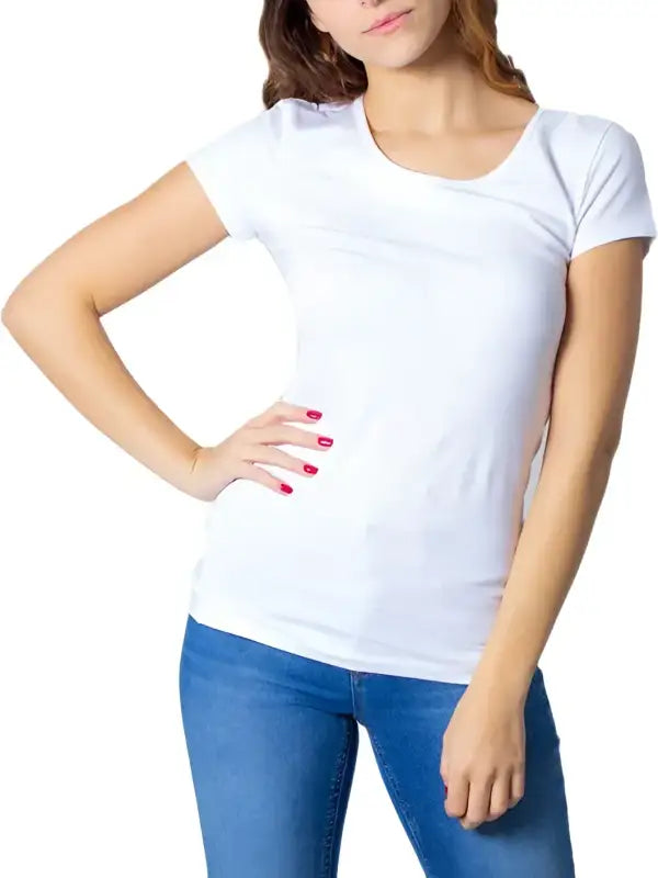 Only T-Shirt Donna white