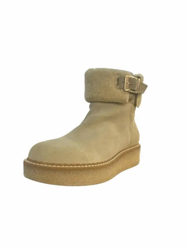 P19ABA3 Polacchino Fornarina Beige 0000000298 - Polacchino