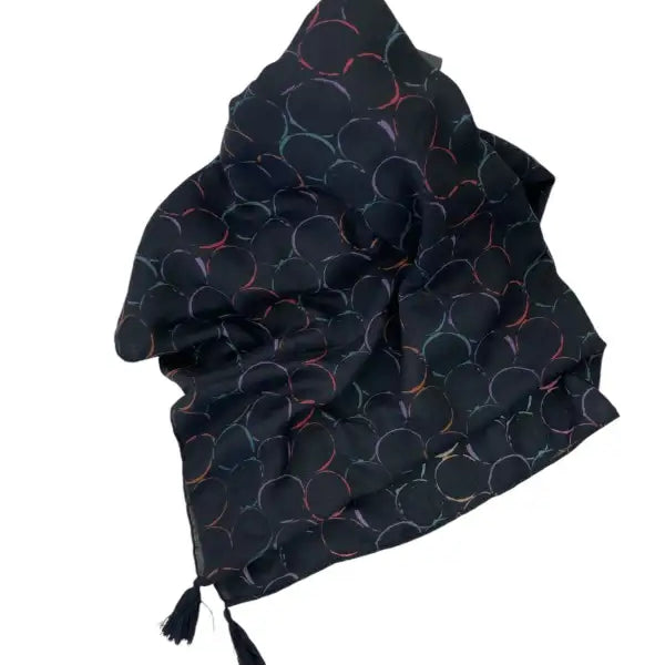 Pashmina Nero Taglia Unica