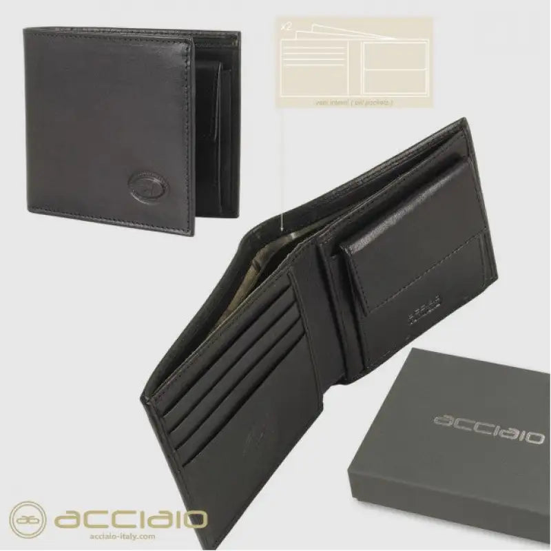 Porta foglio - Nero / Taglia Unica - portafoglio