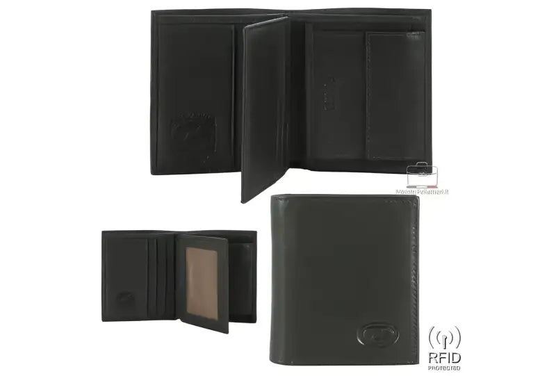 Porta foglio Nero Taglia Unica