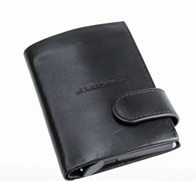 Portacarte Uomo MomoDesign mo-10nn Nero Taglia Unica