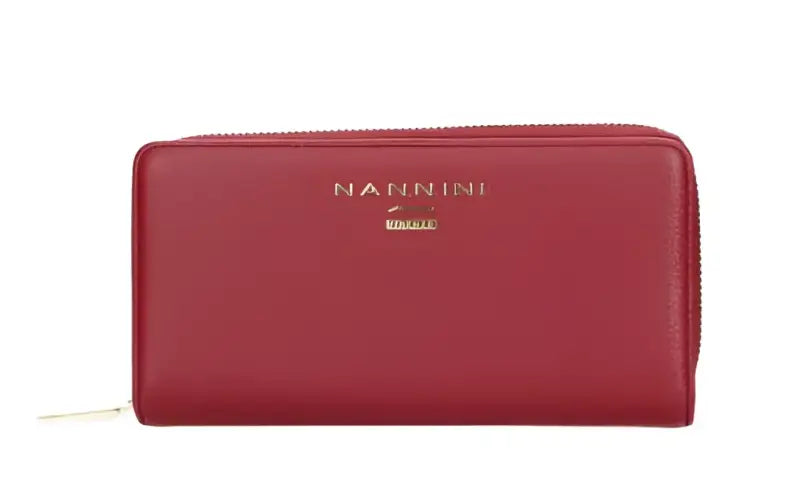 Portafoglio Donna Nannini qb0517-cuoio - Rubino / Taglia Unica - Portafogli