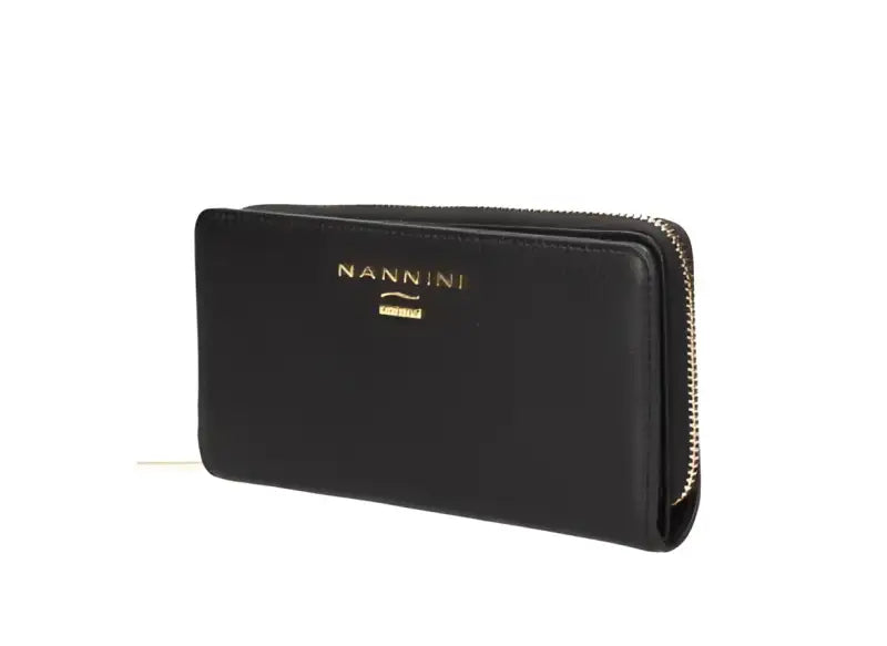 Portafoglio Donna Nannini qb0517-cuoio - Sigaro / Taglia Unica - Portafogli