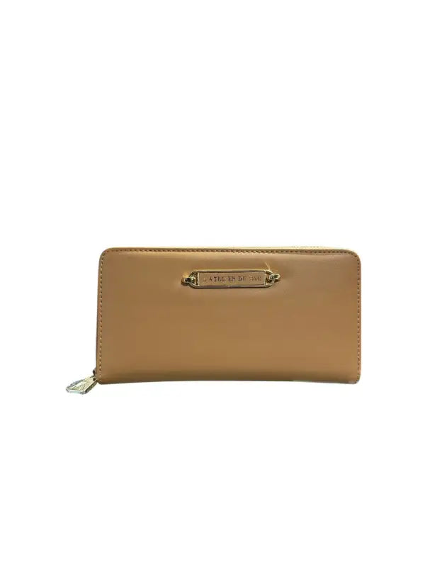Portafoglio L'Atelier Du Sac Beige Taglia Unica