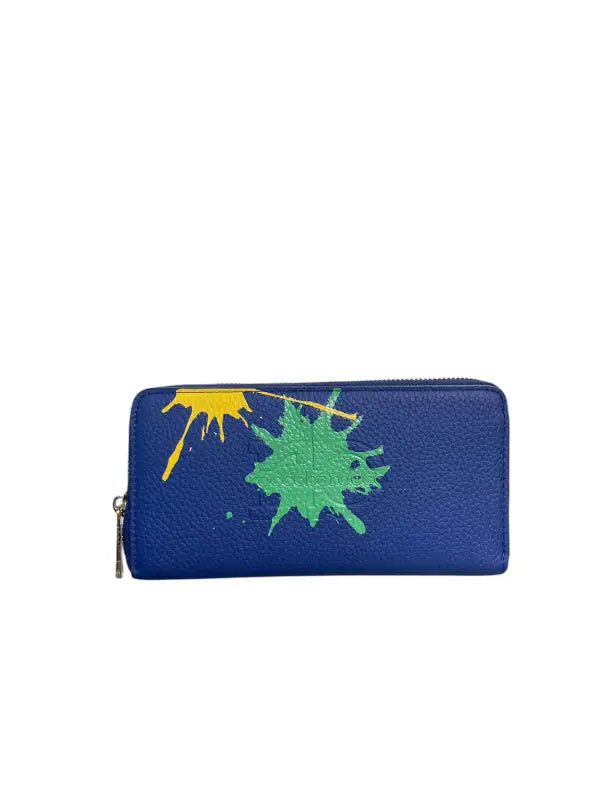 Portafoglio Roccobarocco Blu Taglia Unica