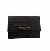 QB0681 Nannini Black Wallet 0000000452