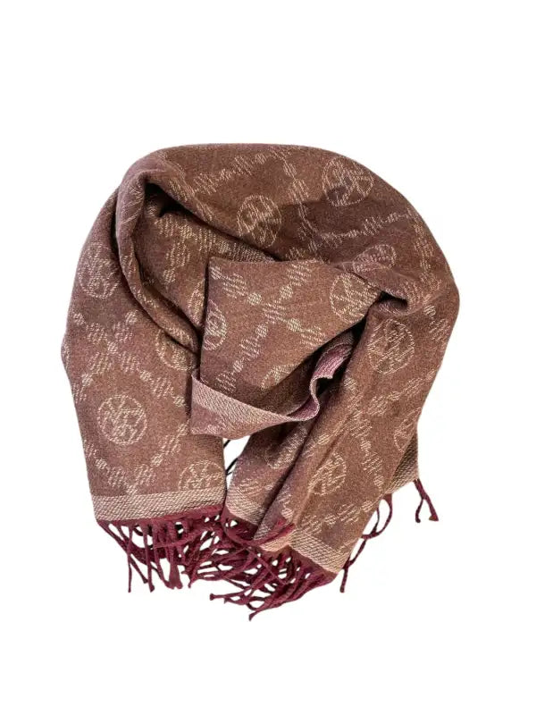 Sciarpa Brown Taglia Unica