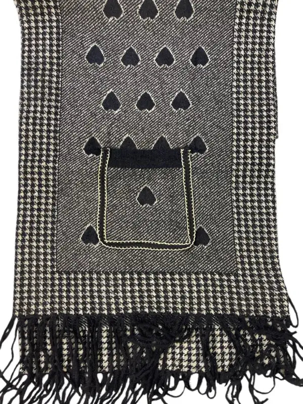 Sciarpa Mixed Wool - Nero / Taglia Unica - Sciarpe