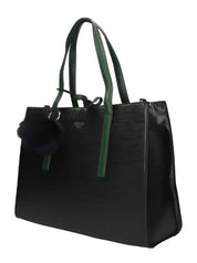 Shopping Kyra - Nero/Verde / Taglia Unica - borse shopping
