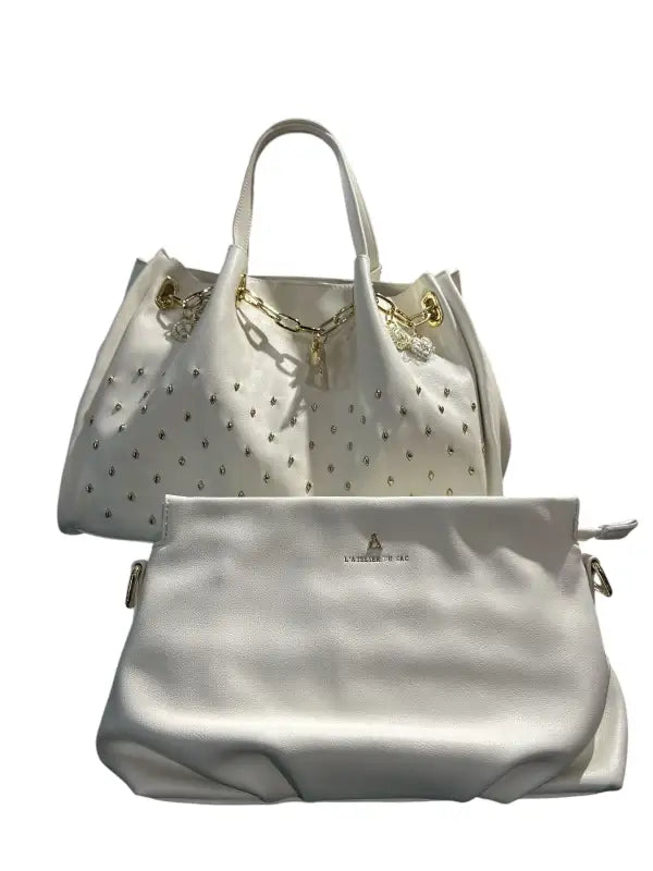 Shopping L’Atelier du Sac - Bianco / Taglia Unica - borse shopping