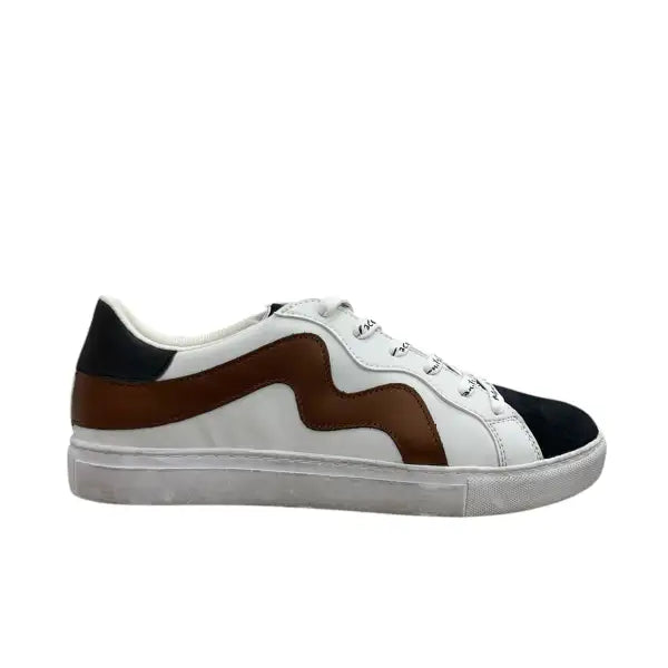 Sneakers Donna Bianco Bronzo