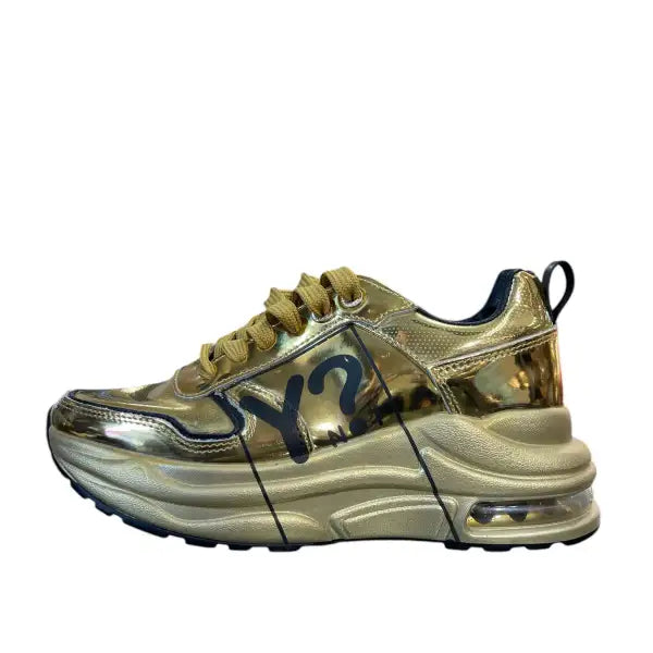 Sneakers Donna Ynot? ynio605-01 Gold Calzature Oro