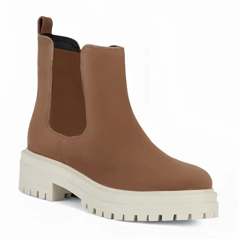 Stivaletto Donna Geox d04hrb-00023 Brown Calzature