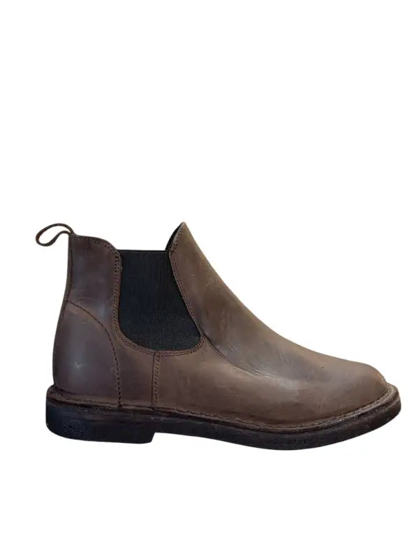 Stivaletto in Pelle Beatles Marrone
