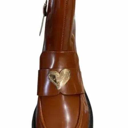 TB123B STIVALETTO Tua Braccialini Cognac 0000000406 - STIVALETTO