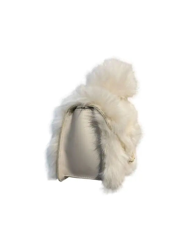 Tracolla Annie Fluffy - Bianco / Nessun Valore - Borsa