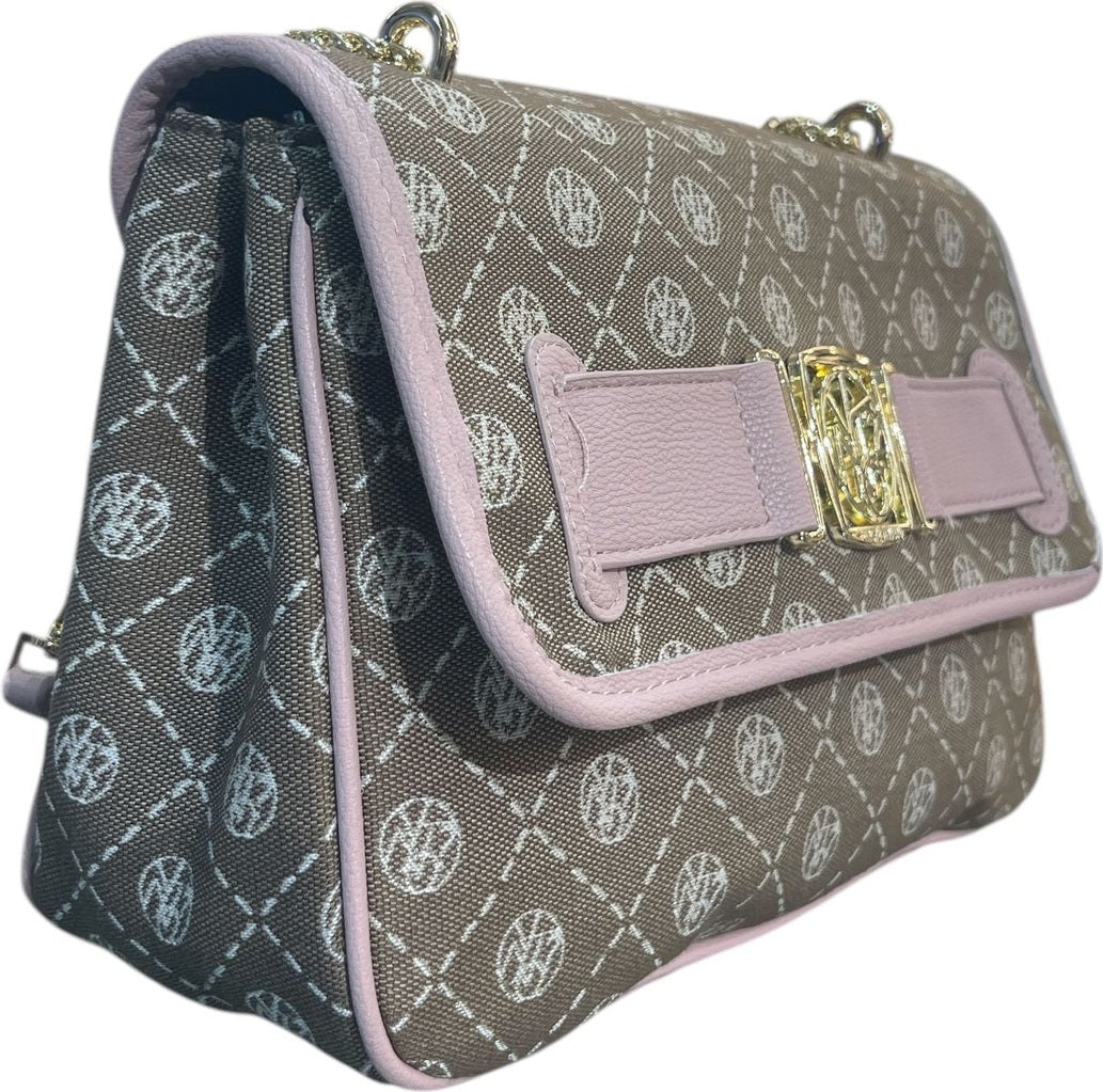 Tracolla Donna Ynot? rom002s3-nude - Rosa / Taglia Unica - borse a tracolla