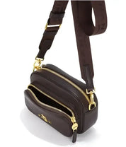 Tracolla Jessica Donna Nannini 18406-cuoio - Marrone / Taglia Unica - borse a tracolla