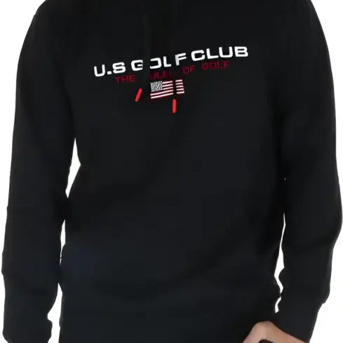 U.s. Golf Club Felpa Uomo black