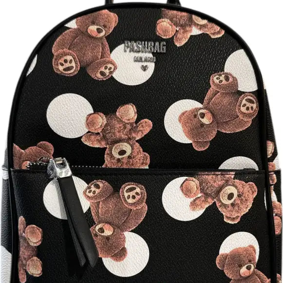 Zaino Jeff Pash Bag Nero Taglia Unica